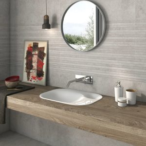 LANDER RLV GRIS 30x90