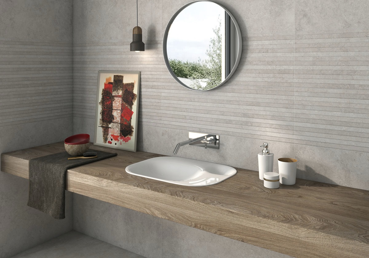 LANDER RLV GRIS 30x90